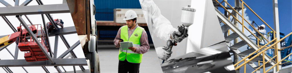 Técnico realizando servicios industriales en Panamá