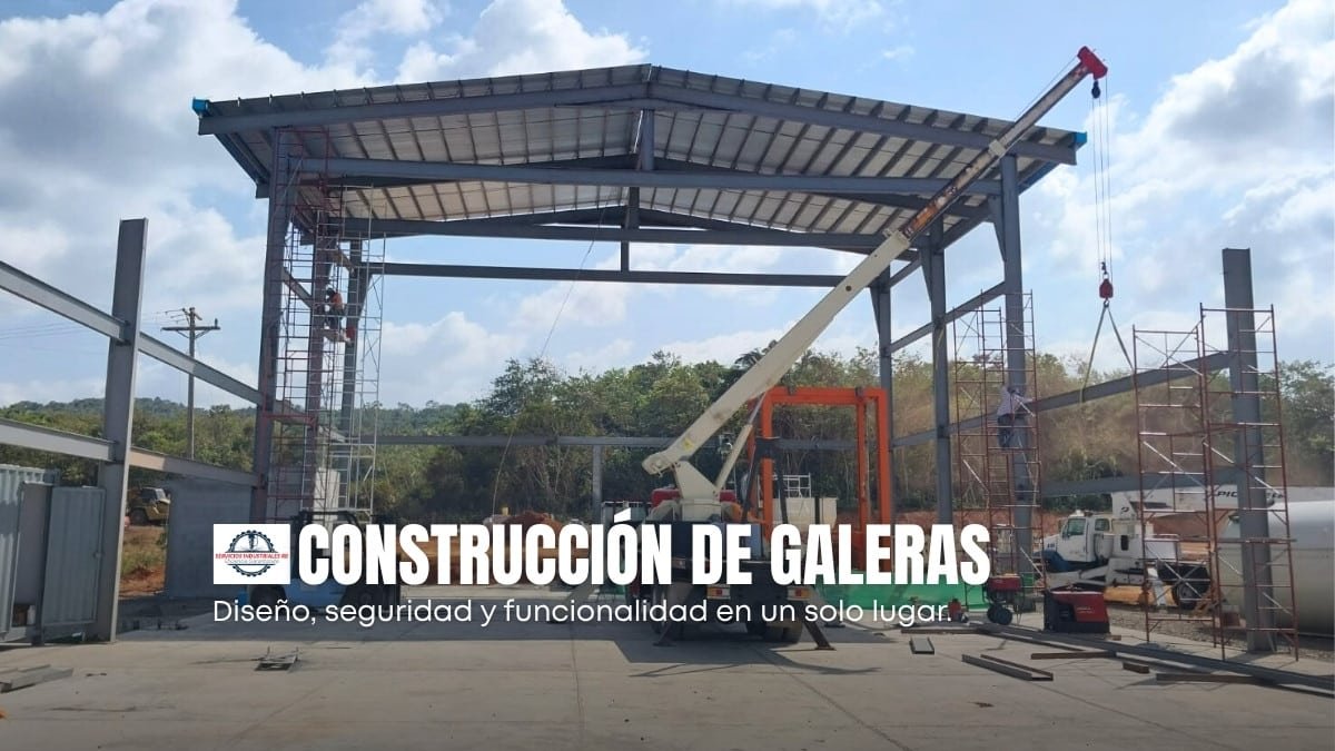 Construcción de galeras industriales en Panamá