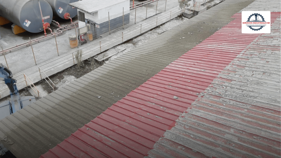 Montaje de techos y estructuras metálicas